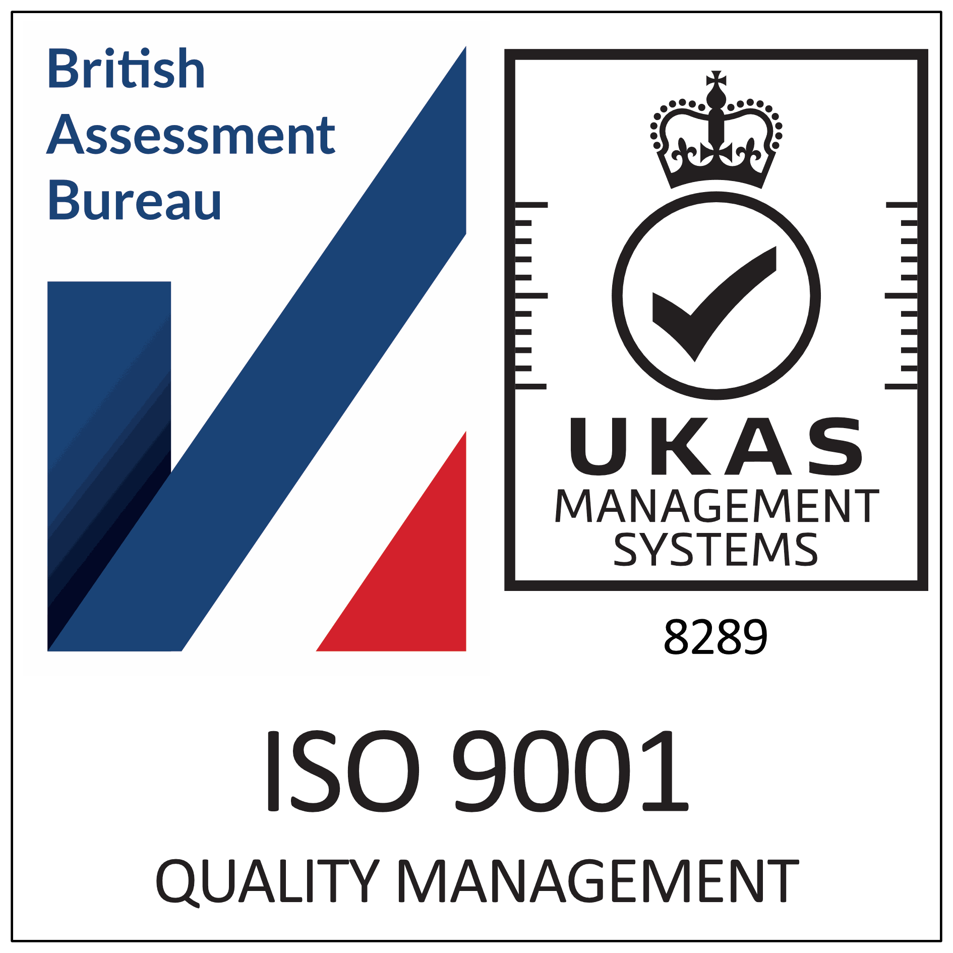 ISO 9001 certified